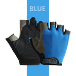 Carica l&#39;immagine nel visualizzatore di Gallery, Breathable Weightlifting Gym Gloves – Anti-Slip Fingerless
