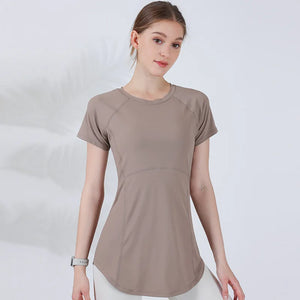 Slim Yoga Shirts Women | Quick-Drying Fitness Sportswear