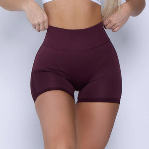 High Waist Seamless Gym Shorts Women | Bum Sculpt Biker Shorts