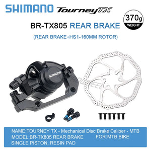 Shimano BR-TX805 Mechanical Disc Brake Calipers