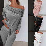 Carica l&#39;immagine nel visualizzatore di Gallery, Spring Women’s Zip-Up Tracksuit: Hoodie &amp; Jogging Pants
