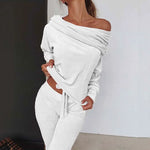 Carica l&#39;immagine nel visualizzatore di Gallery, Spring Women’s Zip-Up Tracksuit: Hoodie &amp; Jogging Pants
