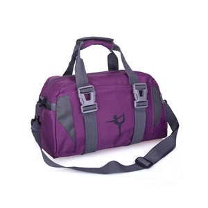 Waterproof Yoga Fitness Bag for Women - Nylon Sport Crossbody