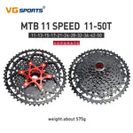 Carregar imagem no visualizador da galeria, VG Sports MTB Bicycle Freewheel 8-12 Speed Aluminum
