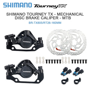 Shimano BR-TX805 Mechanical Disc Brake Calipers