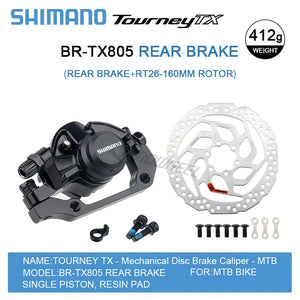 Shimano BR-TX805 Mechanical Disc Brake Calipers