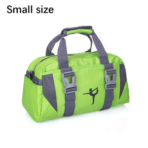 Waterproof Yoga Fitness Bag for Women - Nylon Sport Crossbody