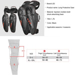 Load image into Gallery viewer, LS2 Motorcycle Knee &amp; Elbow Pads - Breathable Protective Combo
