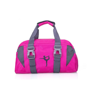 Waterproof Yoga Fitness Bag for Women - Nylon Sport Crossbody