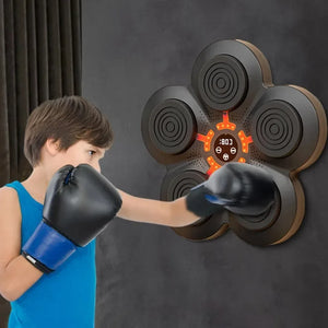 Smart Bluetooth Music Boxing Machine | LED Wall Target