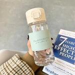 Carica l&#39;immagine nel visualizzatore di Gallery, Creative Water Bottle with Straw Portable Drinkware
